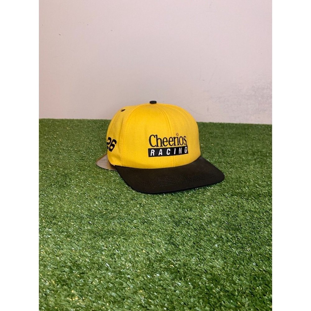 Vintage Retro Y2K Johnny Benson Cheerios Racing snapback hat cap - Picture 2 of 10